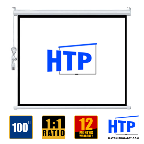 Màn chiếu điện tự động 100 inch
