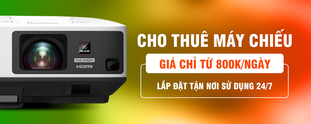 Cho thuê máy chiếu giá rẻ tại HTP
